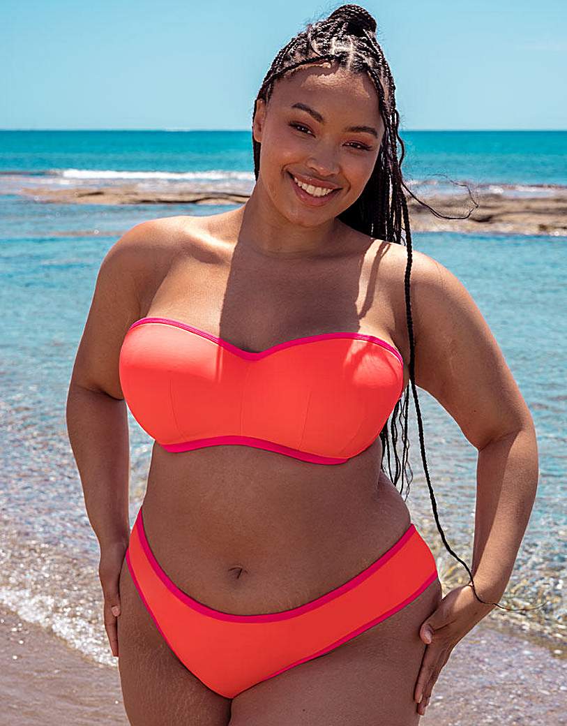 Curvy Kate Bandeau Strapless Bikini Top