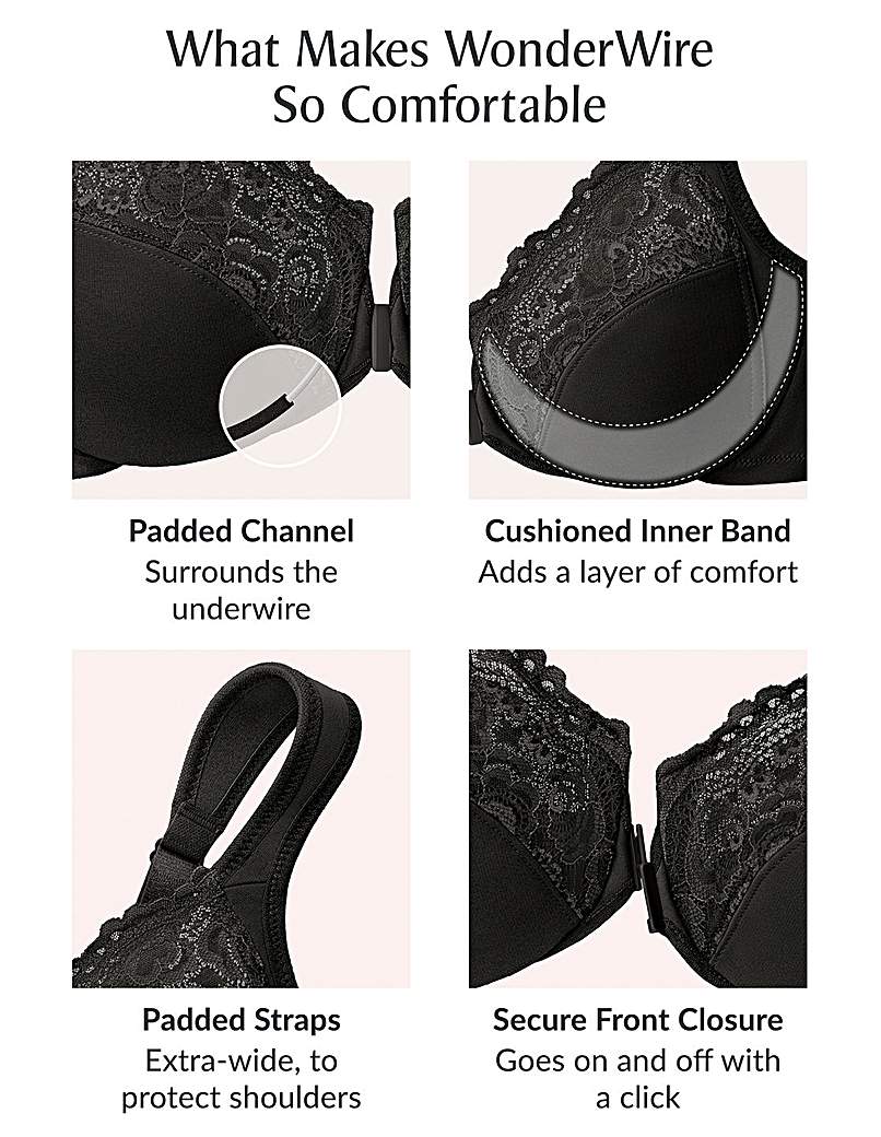 Glamorise 1245 Wonder Wire Bra
