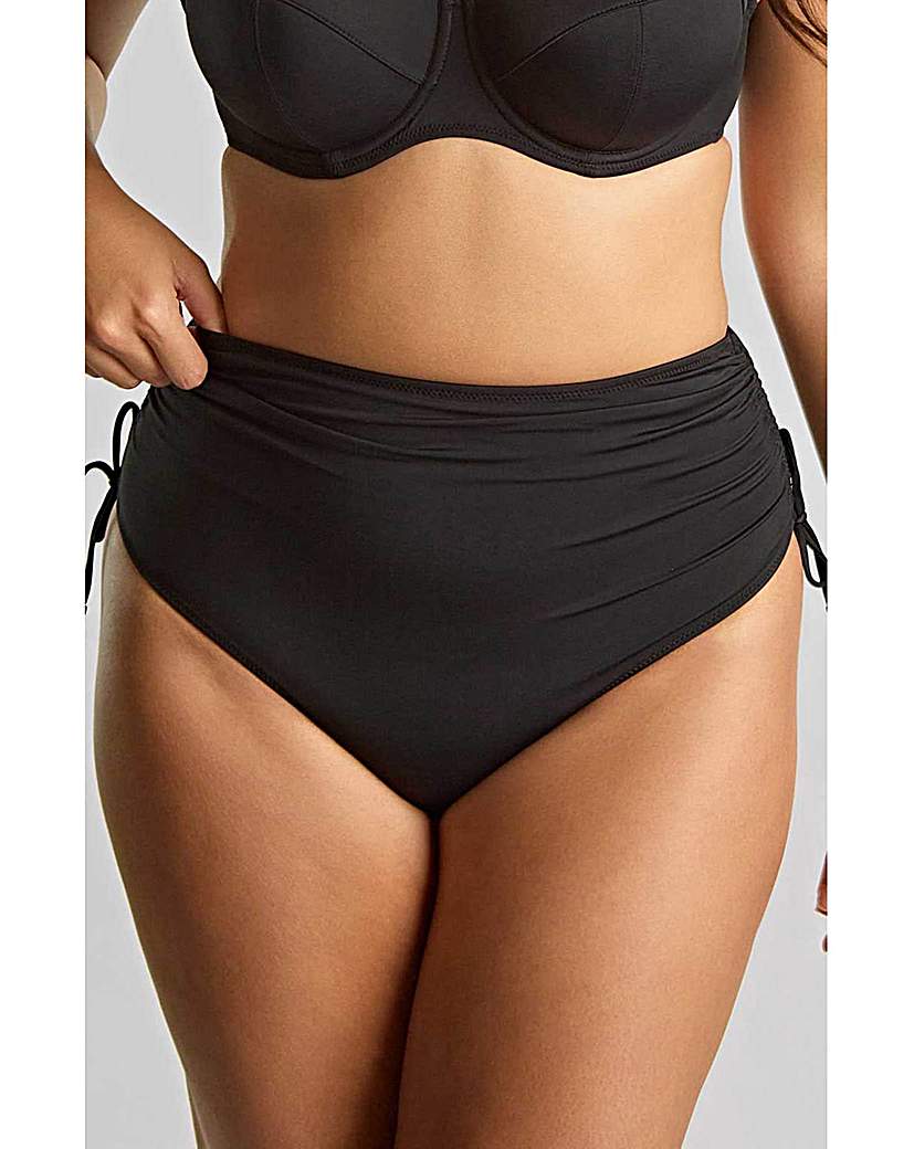 Panache Swim Black Midi Brief