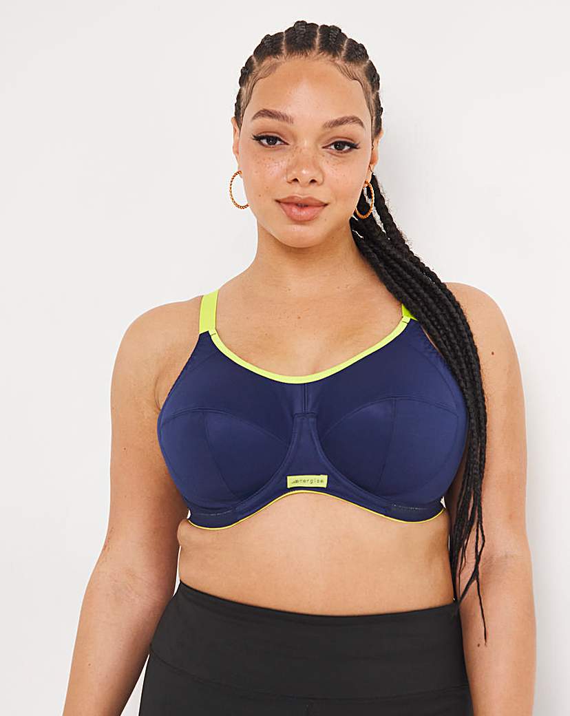 Elomi Energise Wired Sport Bra Navy