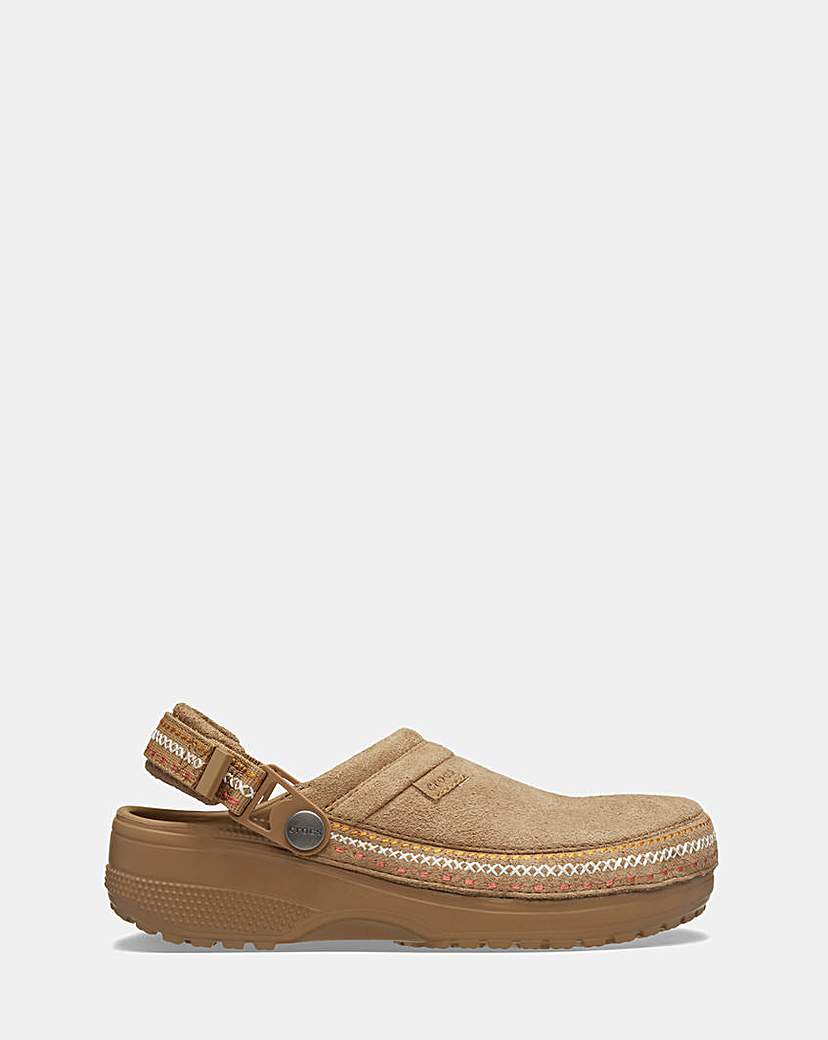 Crocs Crafted Vegan Suede Stitch