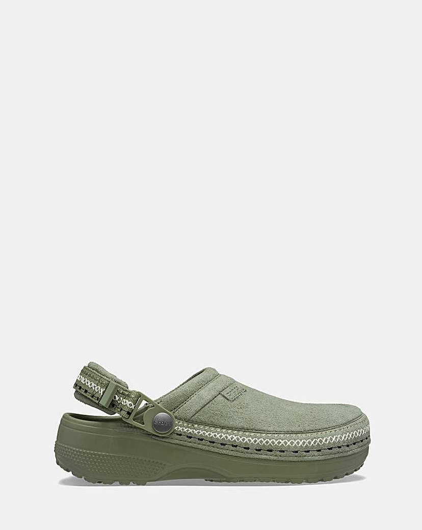 Crocs Crafted Vegan Suede Stitch