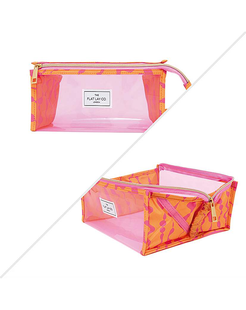 The Flat Lay Co. Jelly Box Bag - Orange
