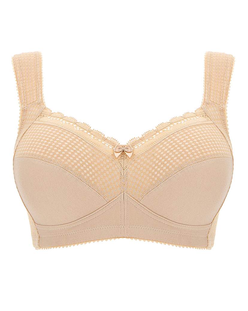 Miss Mary Diamond Cotton Bra Skintone