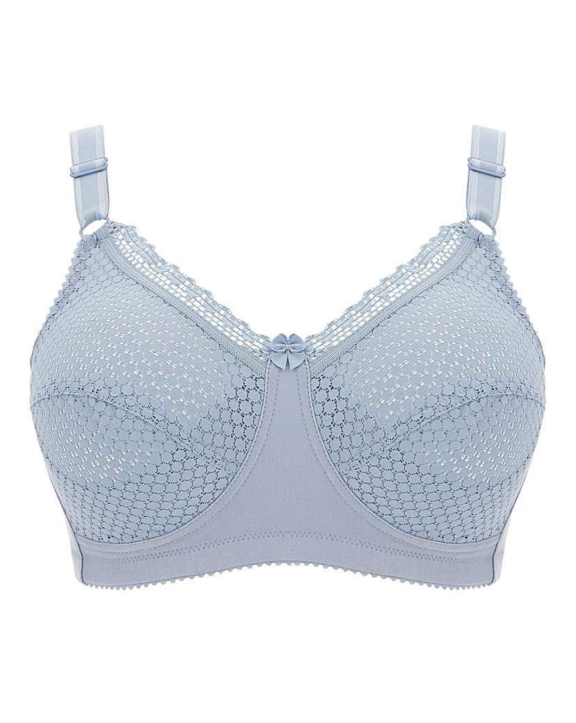 Image of Miss Mary Cotton Rich Blue Bra