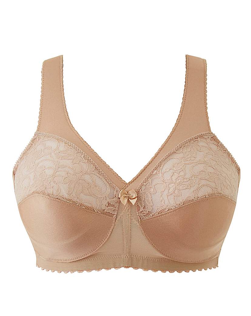 Image of Glamorise Classic Non Wired Skintone Bra