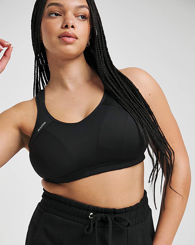 Shock Absorber High Impact Sports Bra - Black