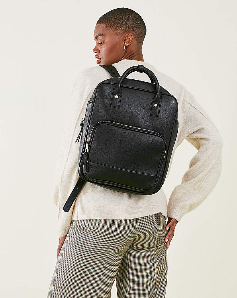 Accessorize Pocket Top Handle Backpack