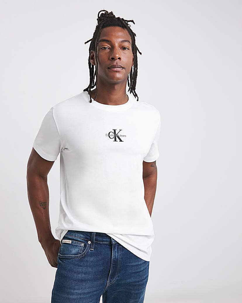 New In - CK Jeans White Short Sleeve T-shirt