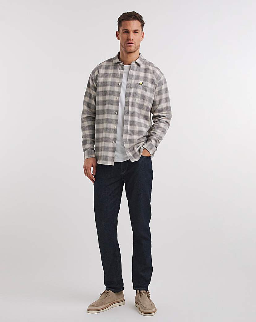 Lyle & Scott Long Sleeve Check Overshirt