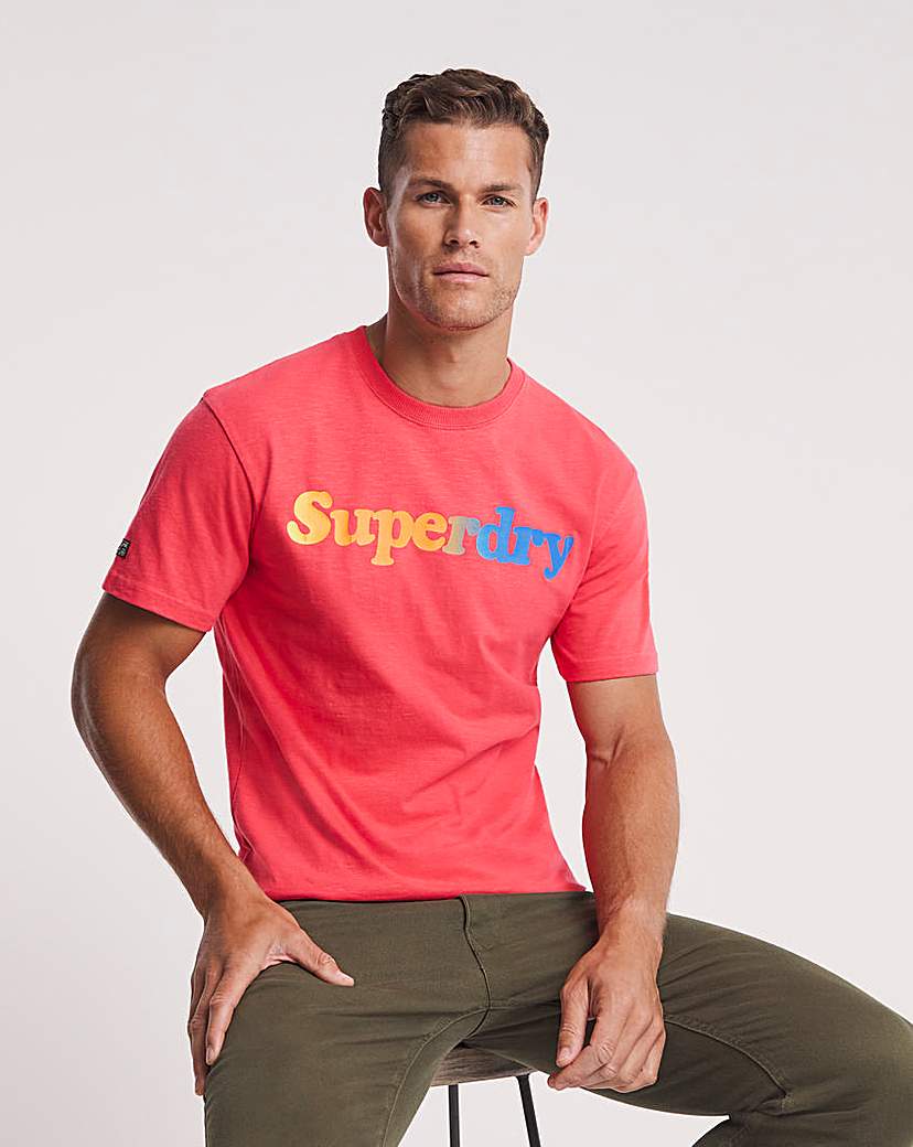 Superdry Vintage Cali Stripe T-Shirt