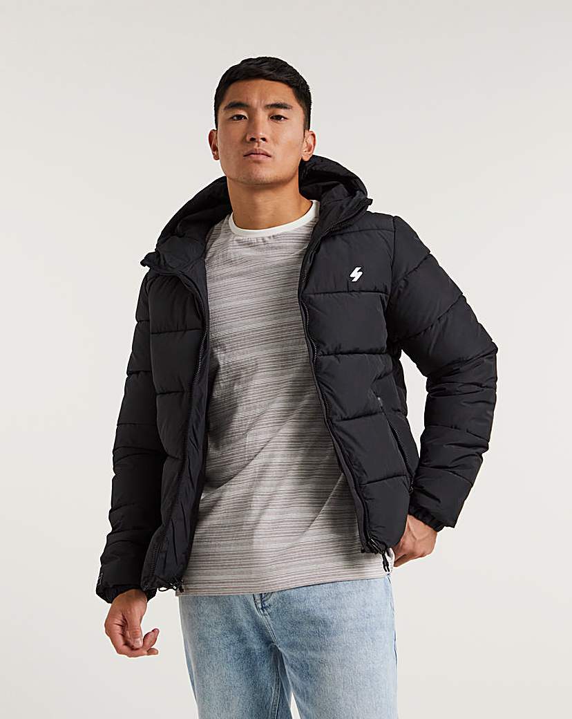 Superdry Hooded Sports Puffer Jacket