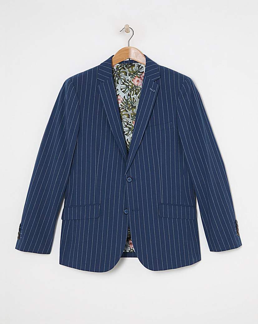 Joe Browns Striped Linen Suit Jacket