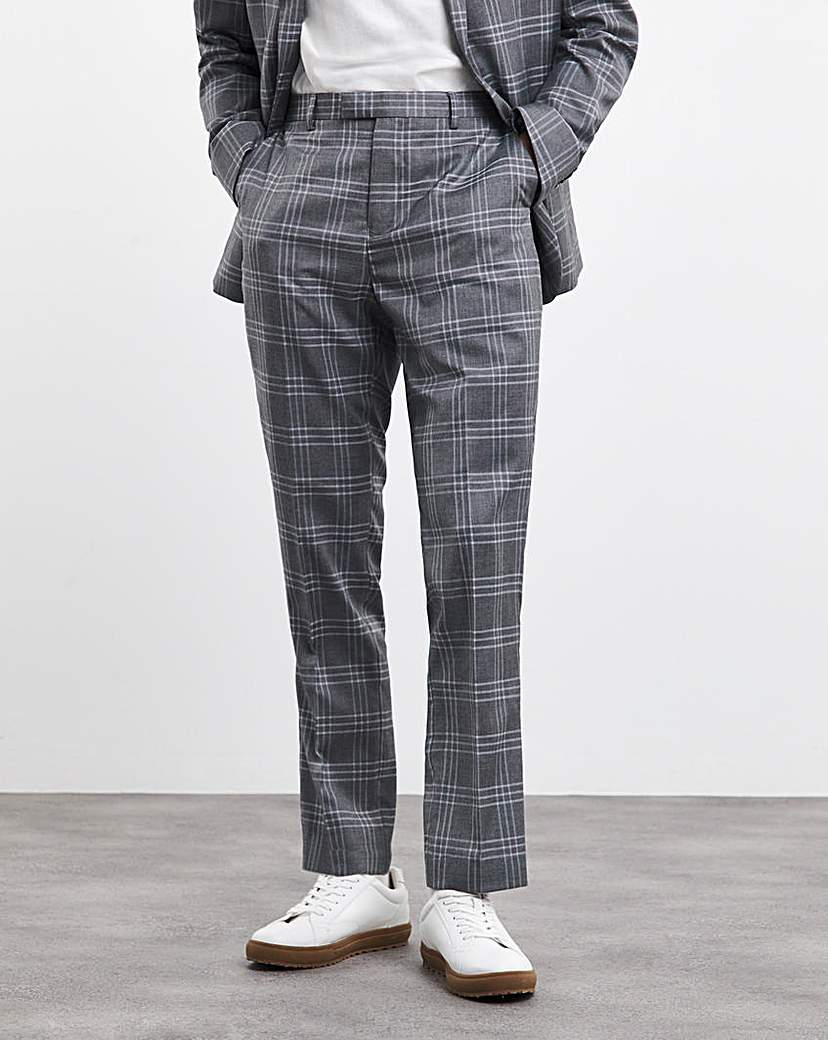 Joe Browns Grey Check Suit Trouser