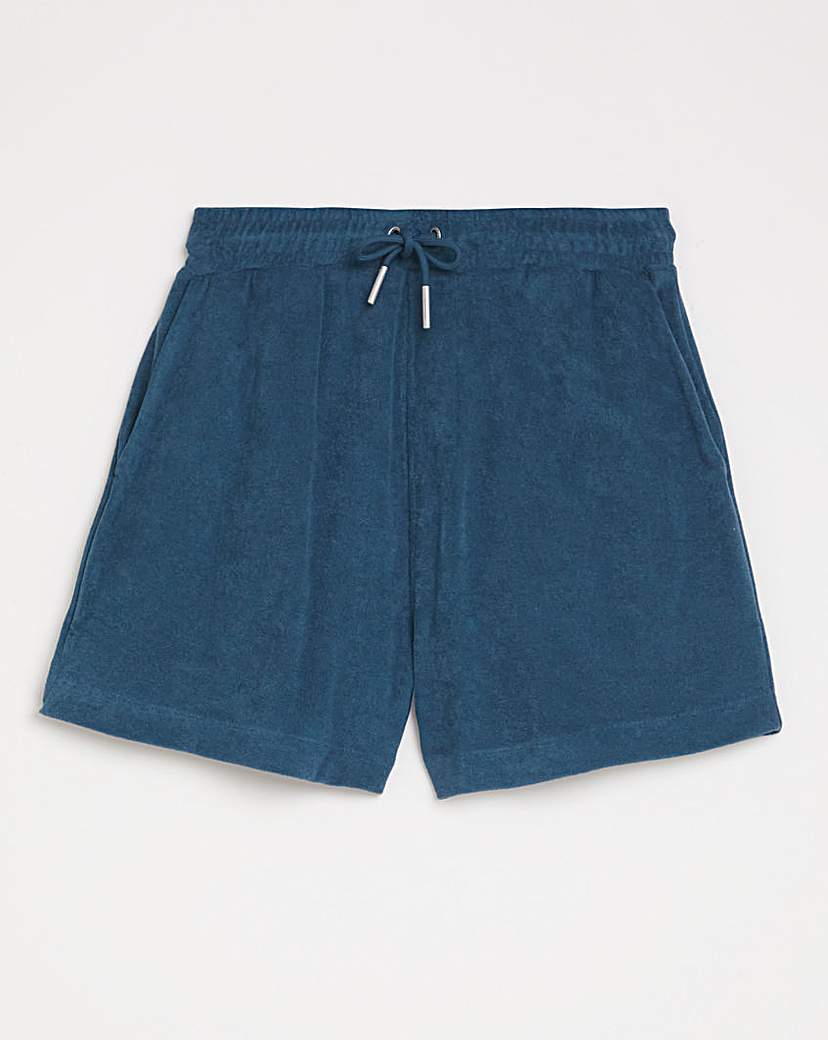 Calvin Klein Towelling Shorts Blue
