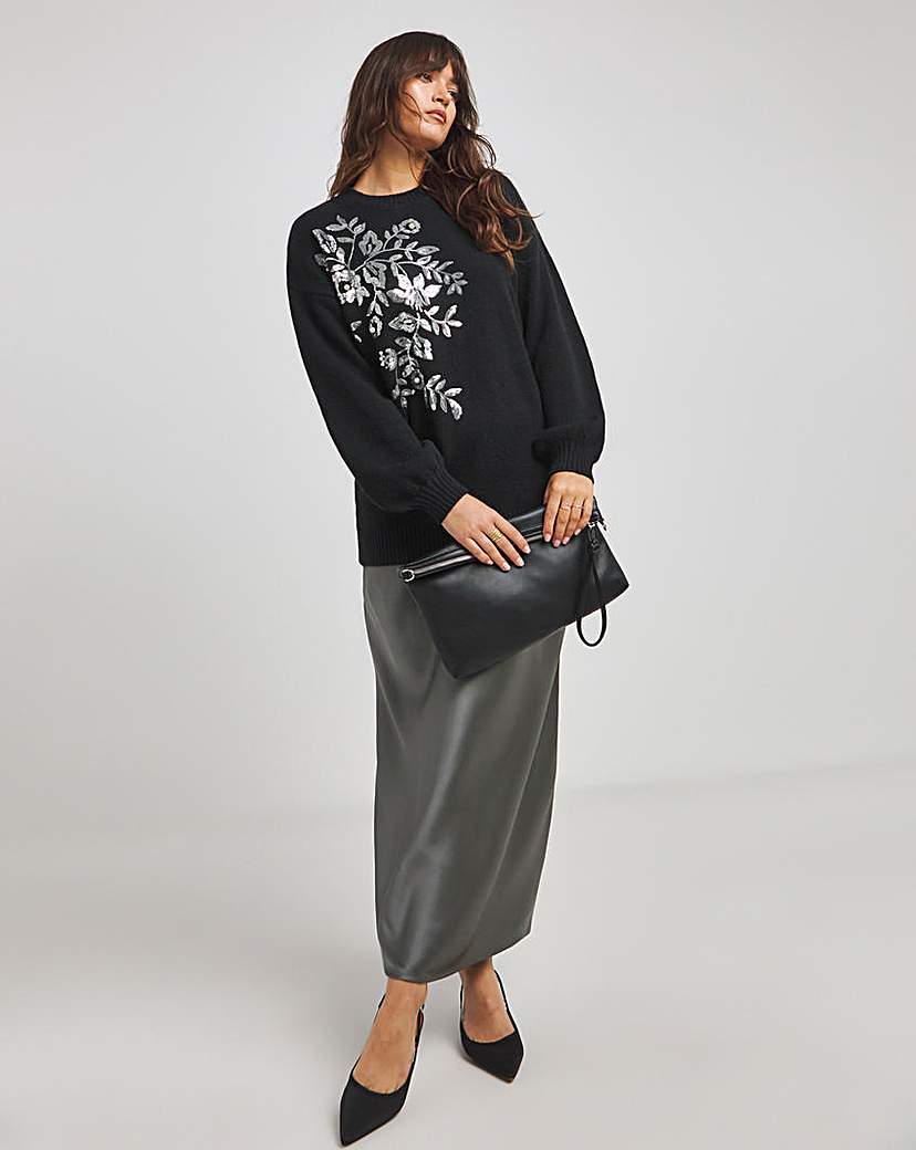 Lovedrobe Sequin Applique Jumper