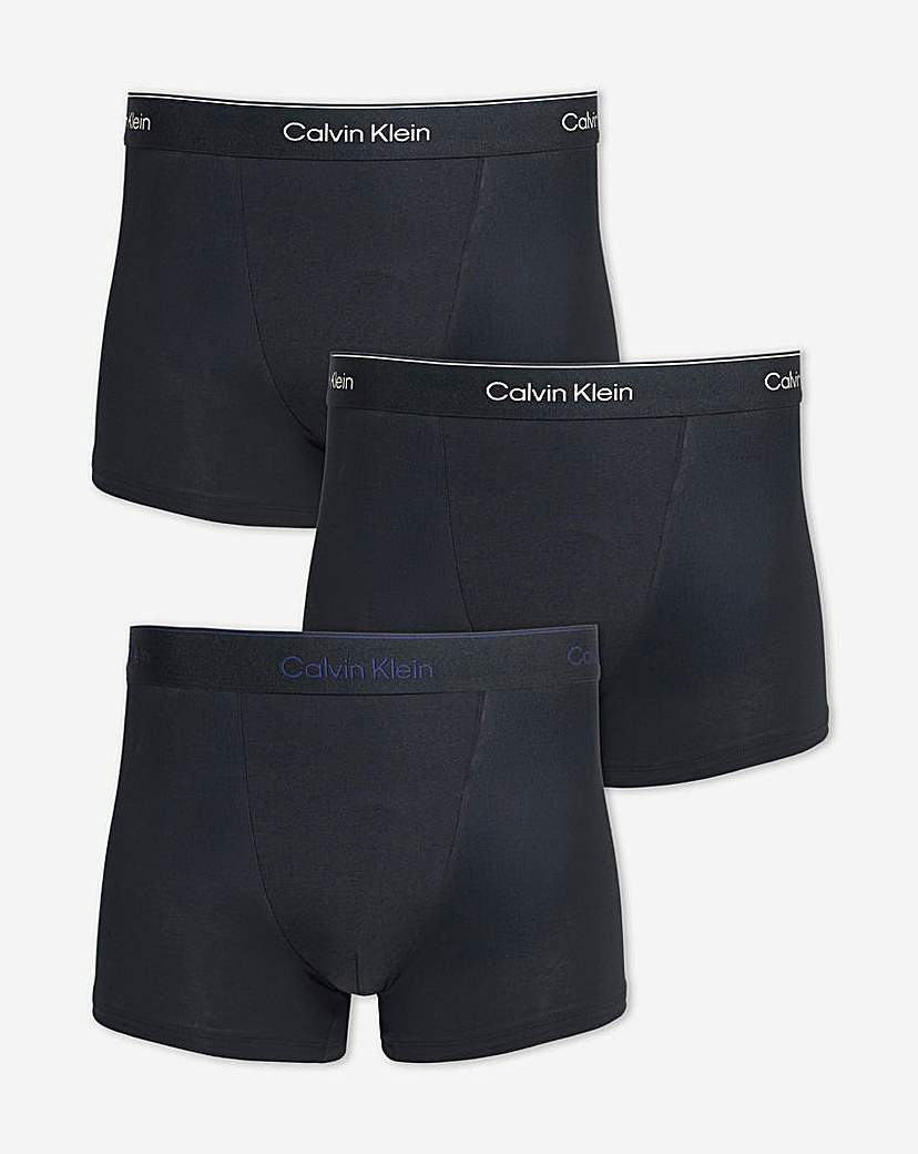 Calvin Klein Men's Trunks - Black - L