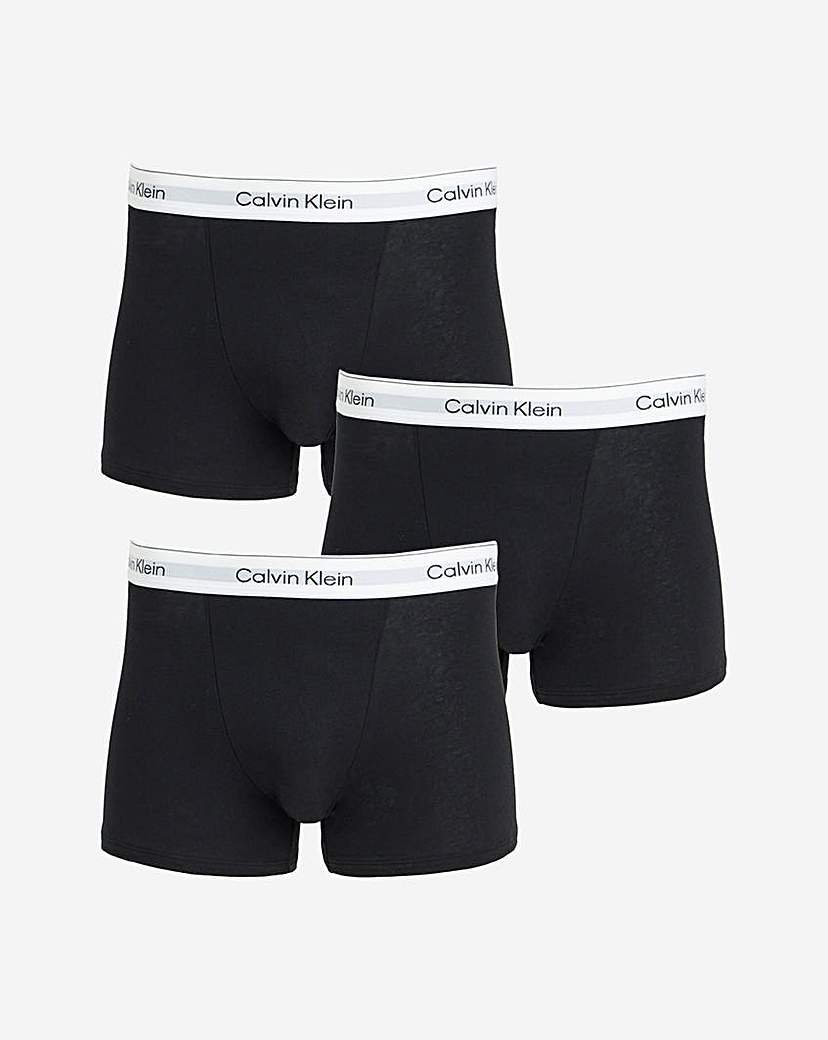 New In - Calvin Klein 3 Pack Icon Stretch Trunk