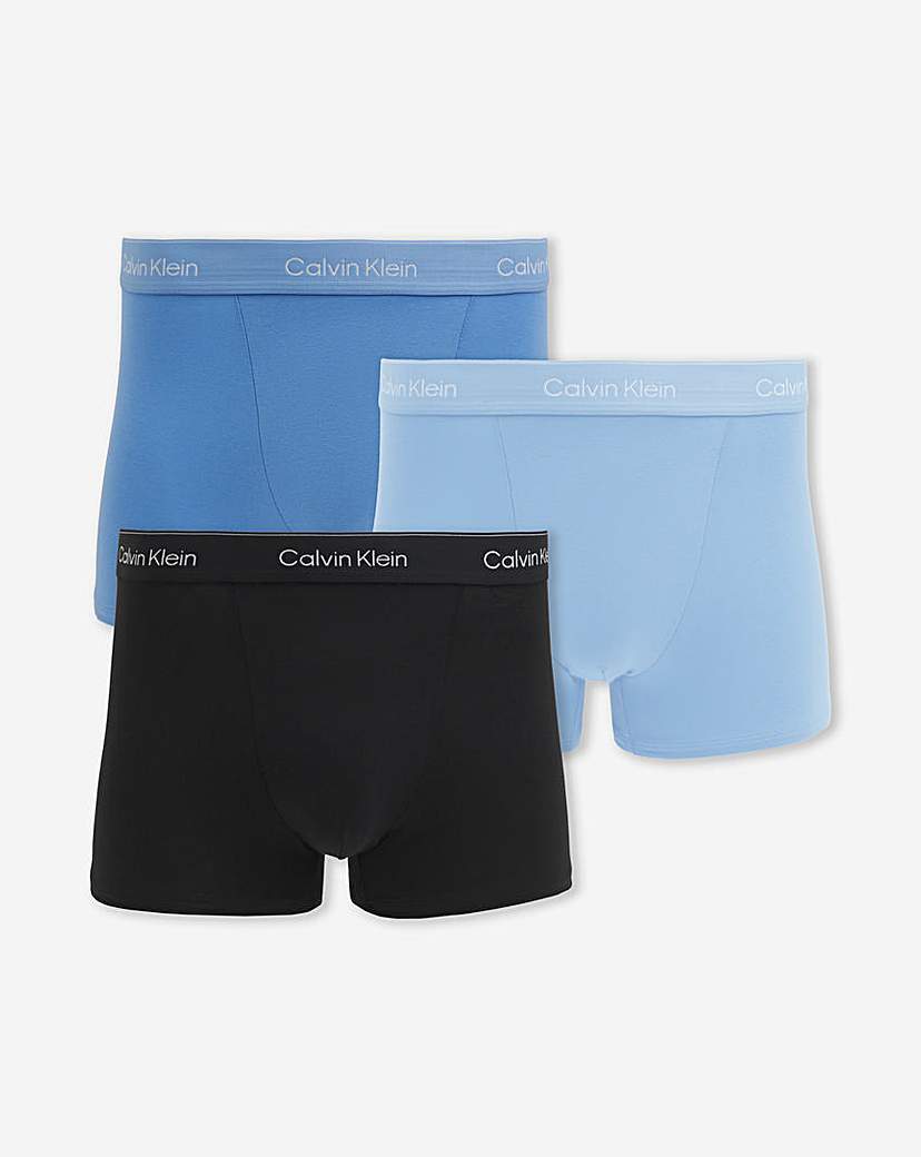 New In - Calvin Klein 3 Pack Icon Stretch Trunk