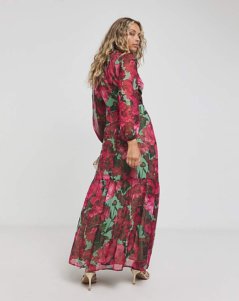 Hope & Ivy Nicole Maxi Dress