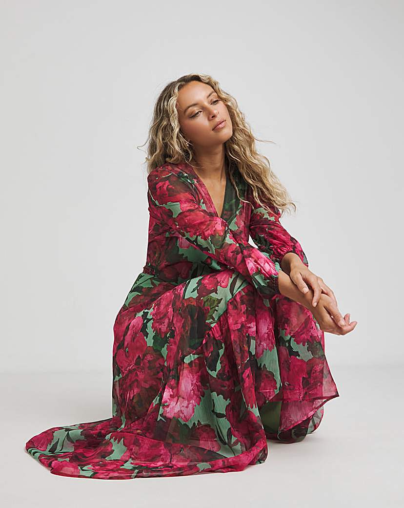 Hope & Ivy Nicole Maxi Dress