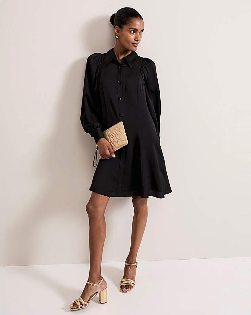 Phase Eight Embellished Shirt Dress