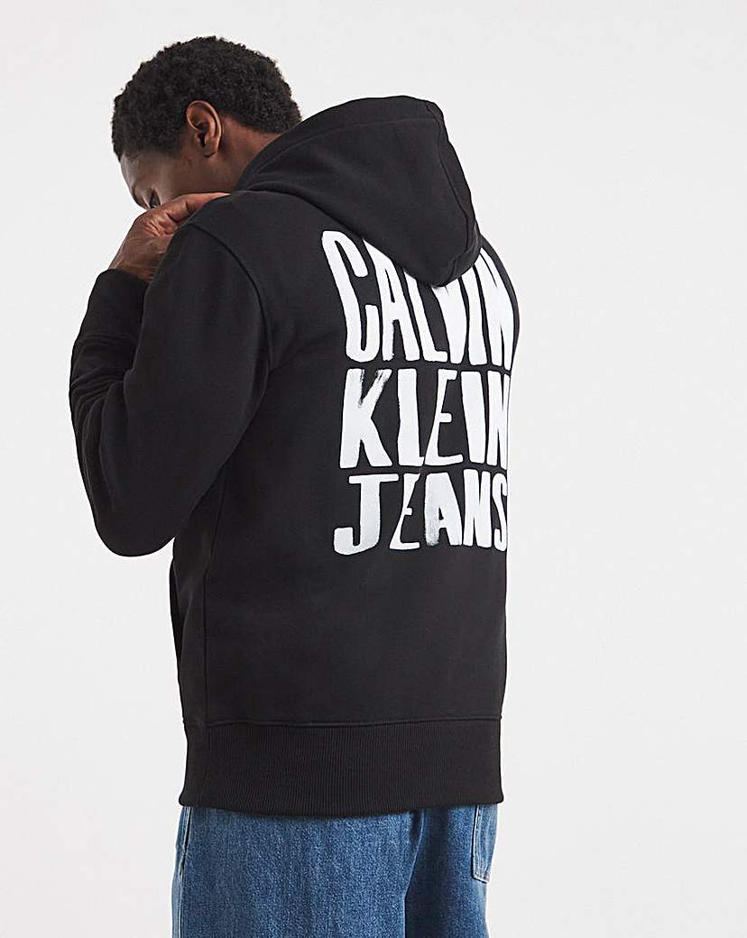 New In - Calvin Klien Jeans Back Logo Hoodie
