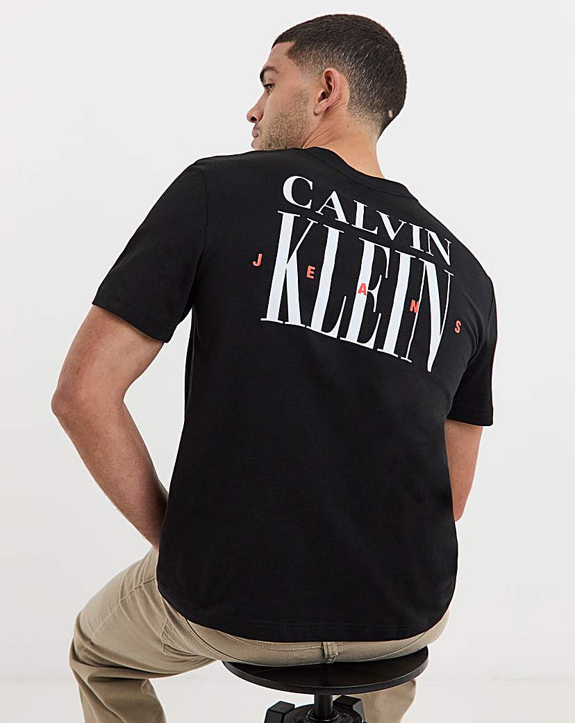 New In - Calvin Klein Jeans Back Graphic T-Shirt