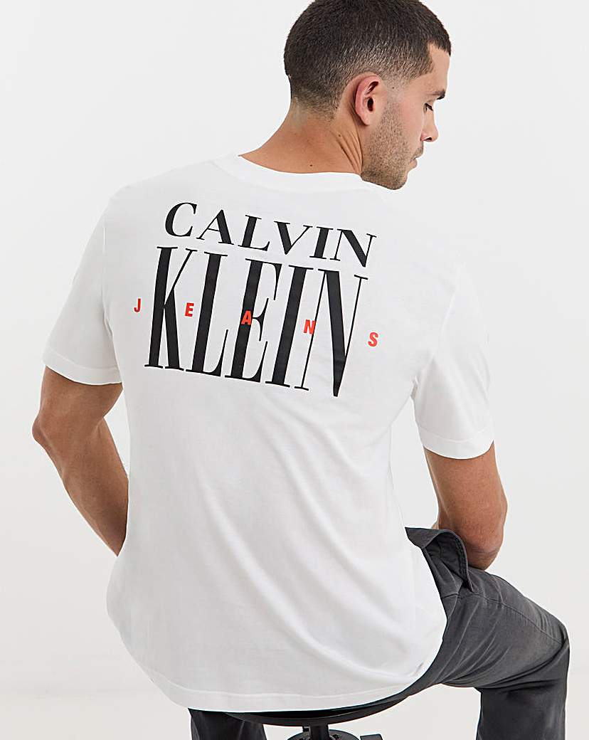 New In - Calvin Klein Jeans Back Graphic T-Shirt