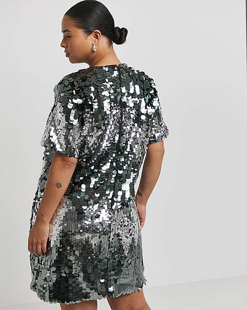Lovedrobe Sequin Swing Dress
