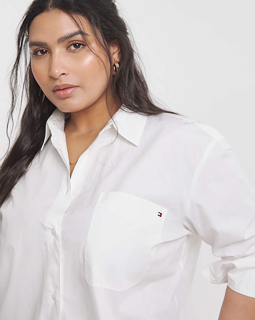 Tommy Hilfiger Easy Fit White Shirt