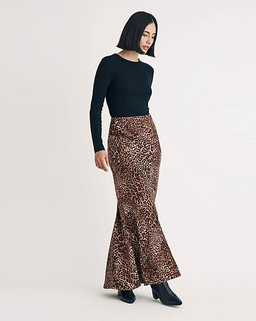 Nobody's Child Peyton Leopard Skirt