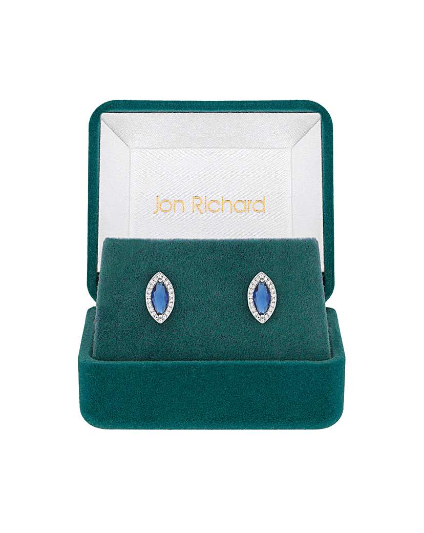 Jon Richard Stud Earrings - Gift Boxed