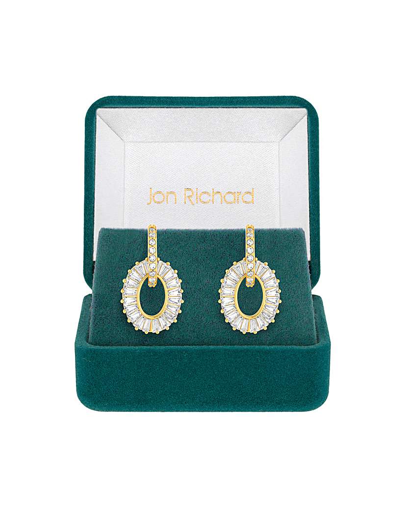 Jon Richard Open Earrings - Gift Boxed