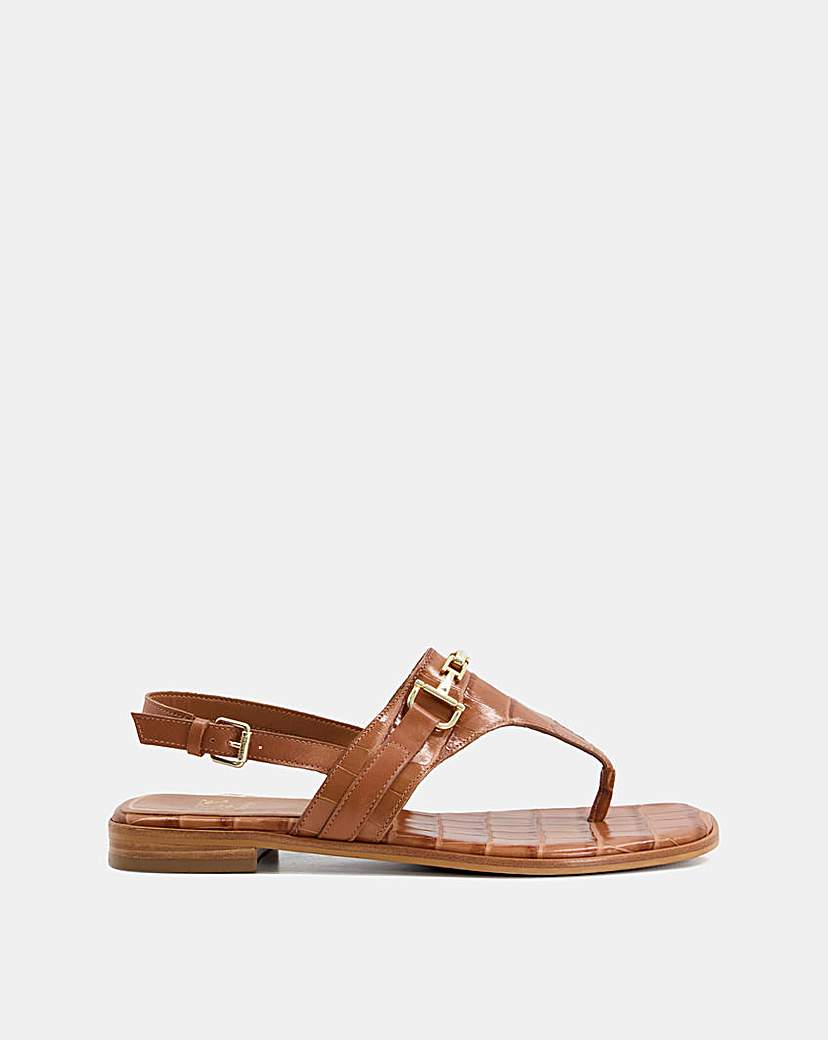 Dune Lexley Toe Post Sandals D Fit