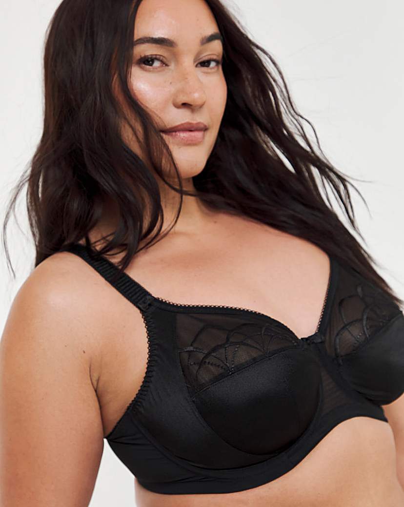 Elomi Cate Full Cup Wired Bra Black