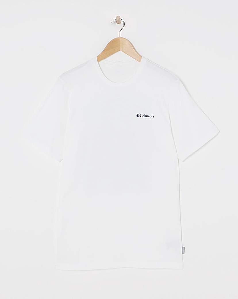 Columbia Explorers Canyon Back SS Tee White …