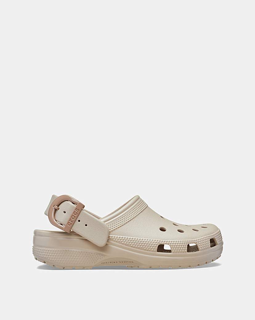Classic Enamel Buckle Clog