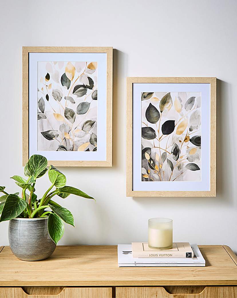 Set of 2 Botanical Framed Print