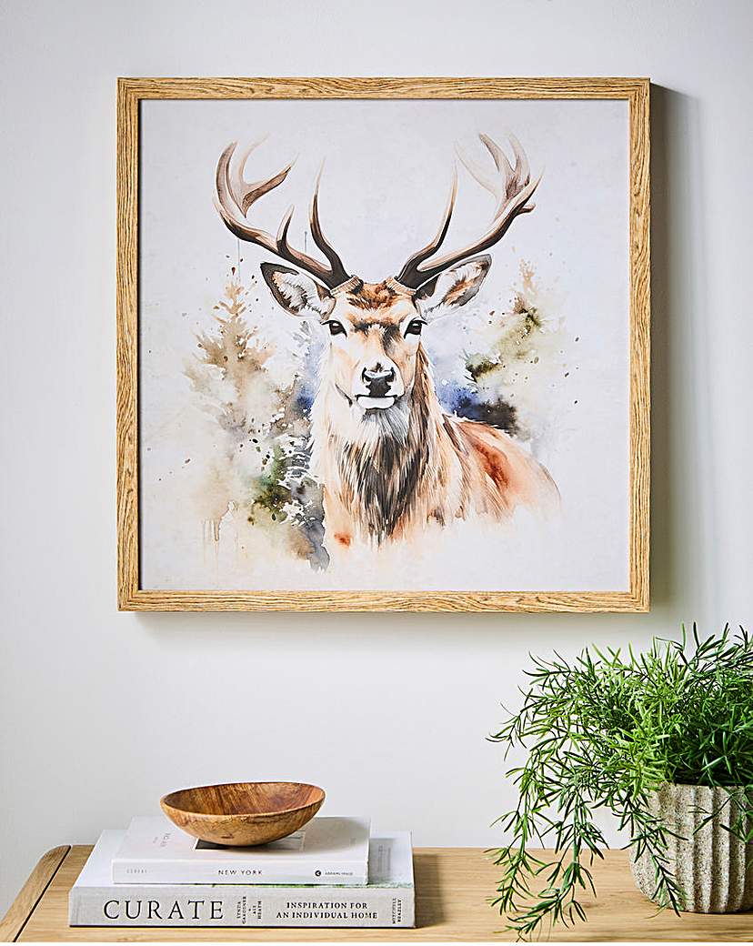 Stag Framed Print