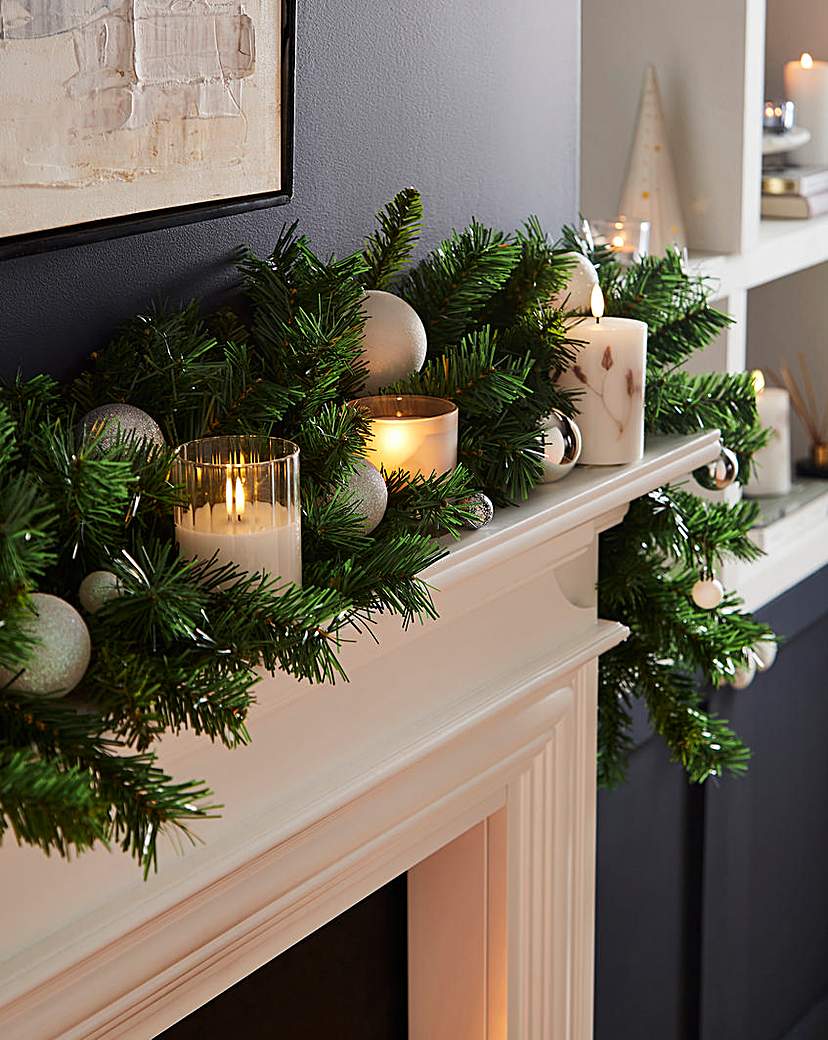 Malmo Pine Christmas Garland - 1.8m