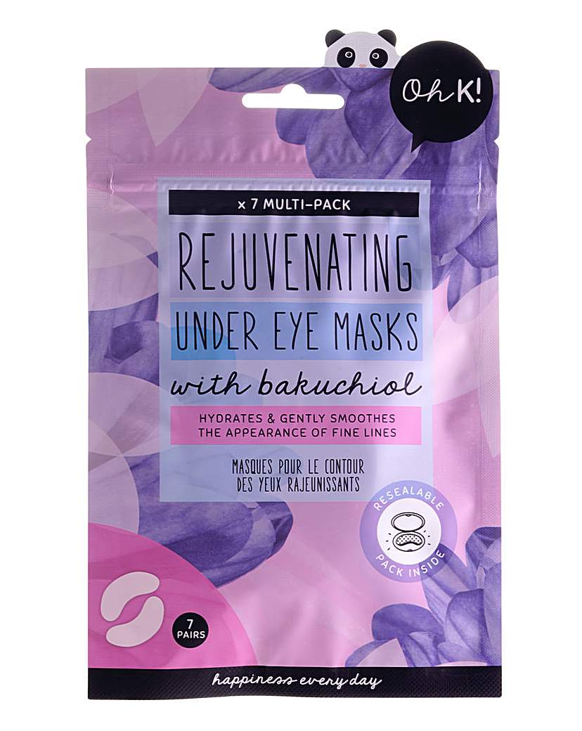 oh k! rejuvenating under eye mask pack