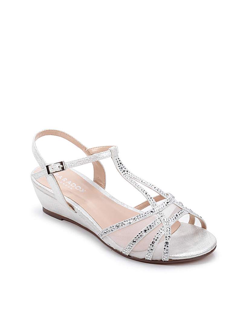 Paradox London Jilly Wide Fit Wedges