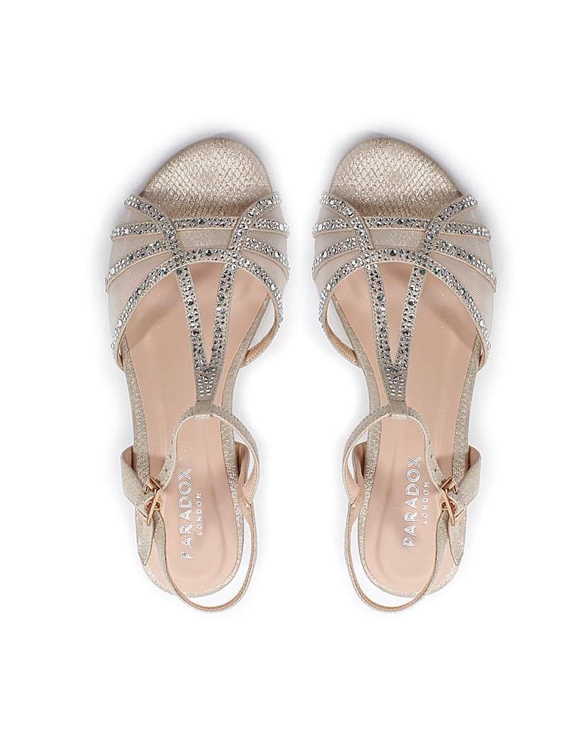 Paradox London Jilly Wide Fit Wedges