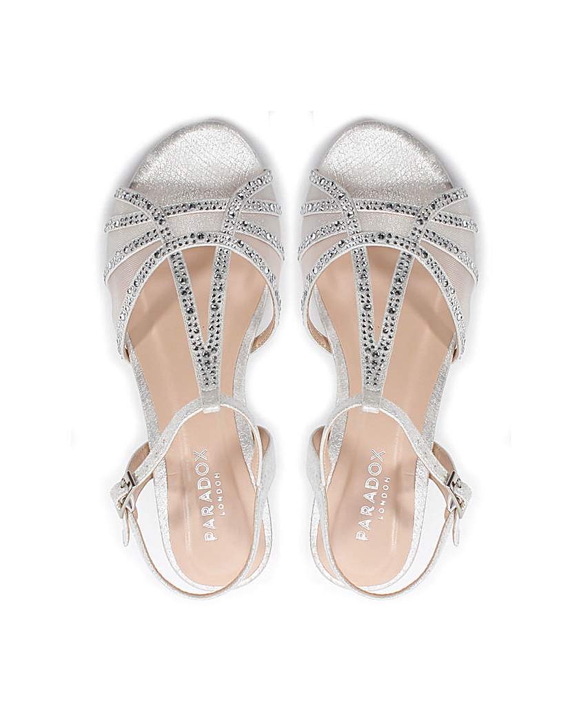 Paradox London Jilly Wide Fit Wedges