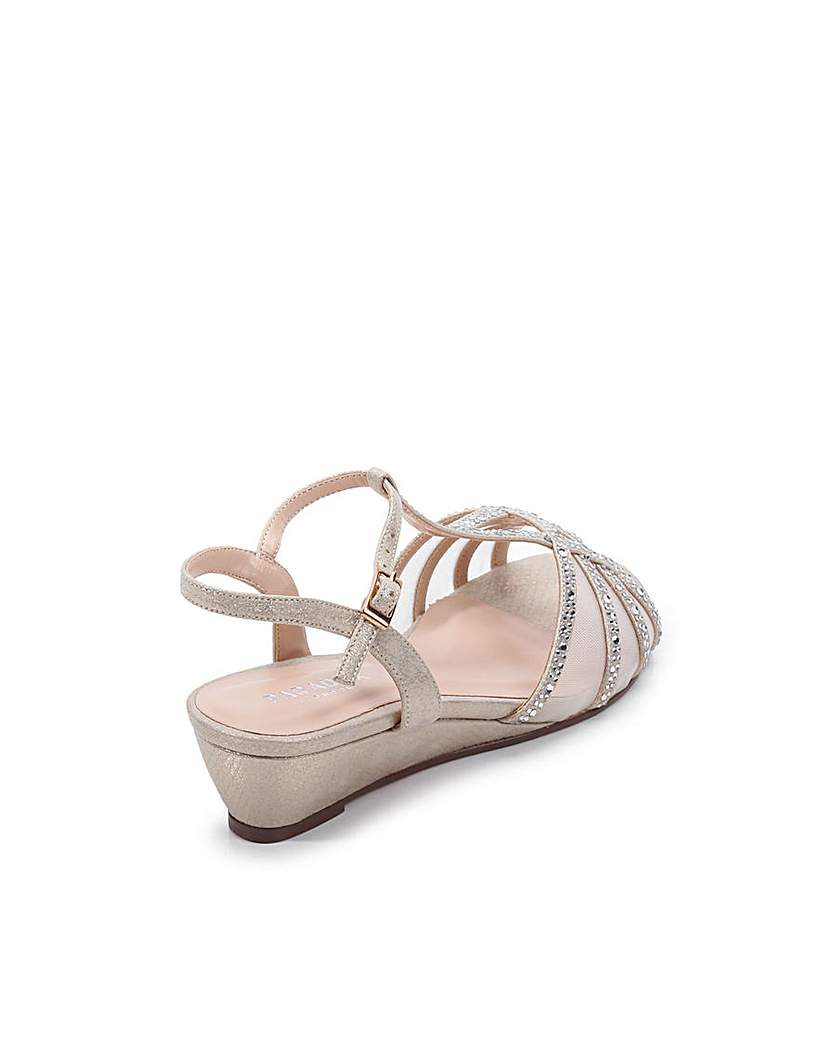 Paradox London Jilly Wide Fit Wedges