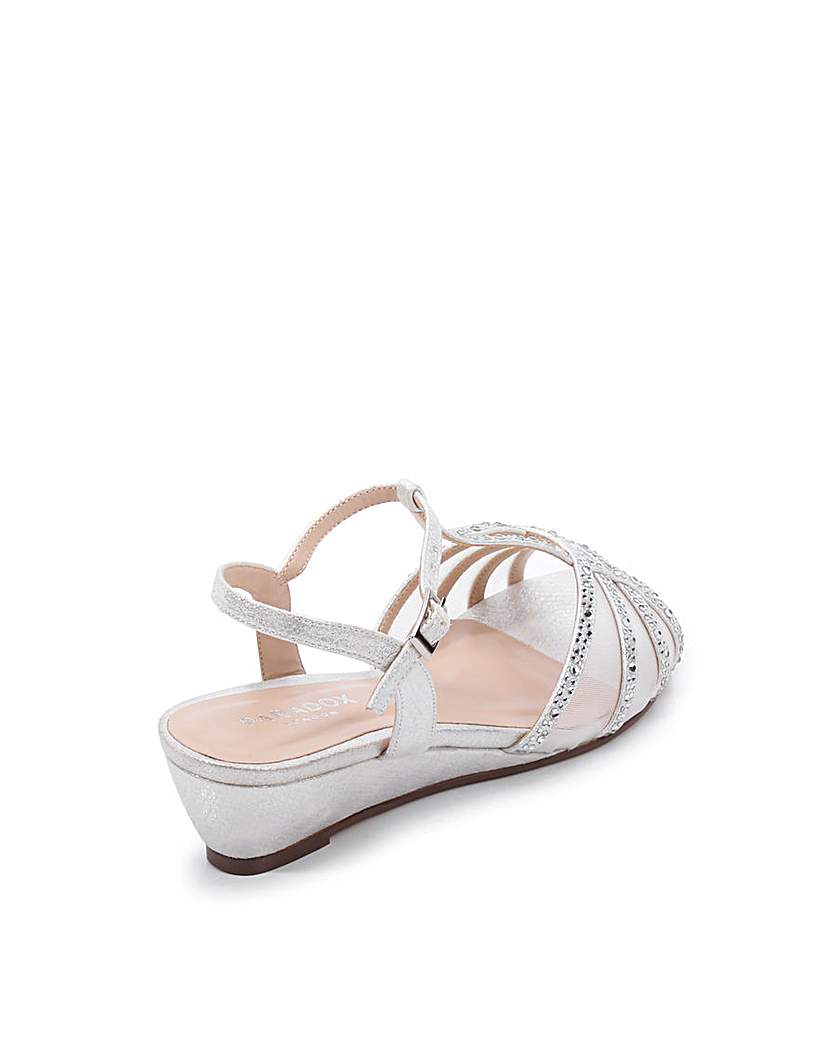 Paradox London Jilly Wide Fit Wedges