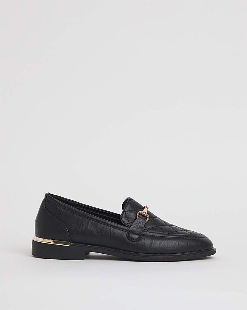 Cushion Walk Quilted Loafers E Fit