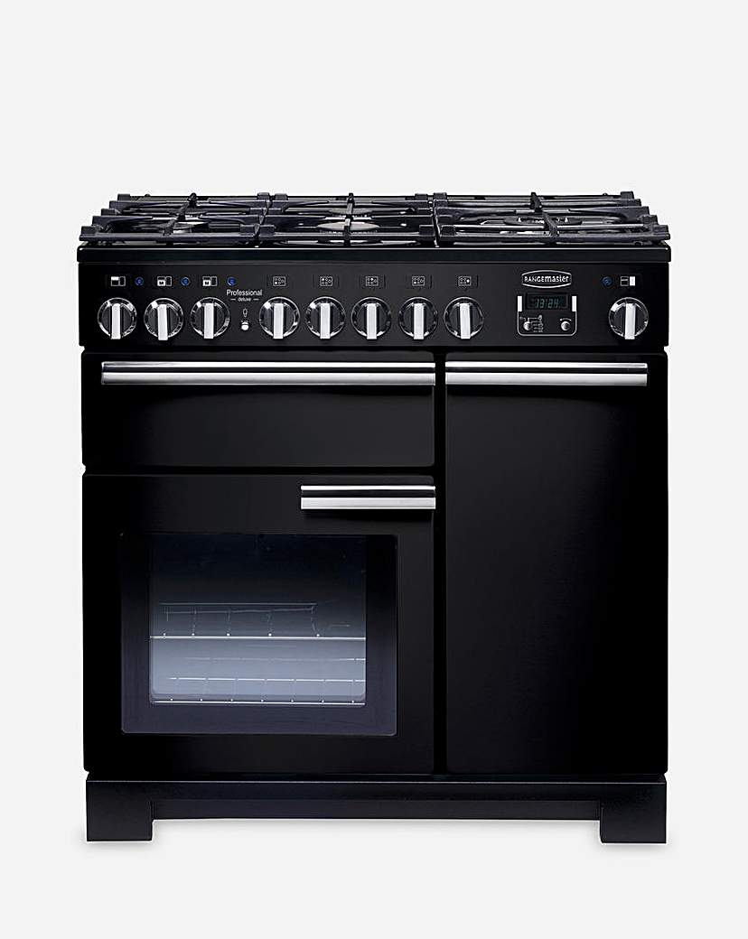 rm pdl90dffgb/c 90cm dual range cooker