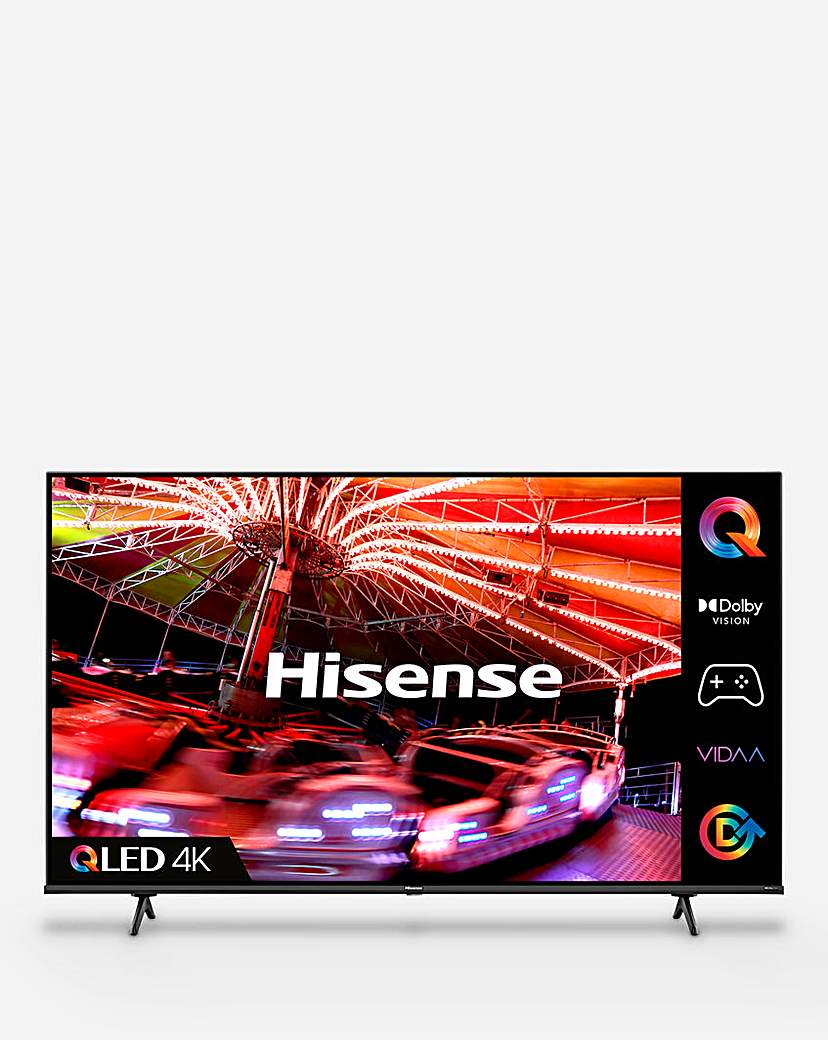 Hisense 50 50E7HQTUK Smart 4KUHD HDR TV"